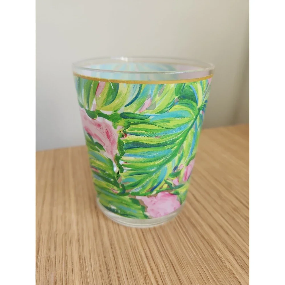 Lilly Pulitzer Acrylic Lo-Ball Drinking Glass in 
